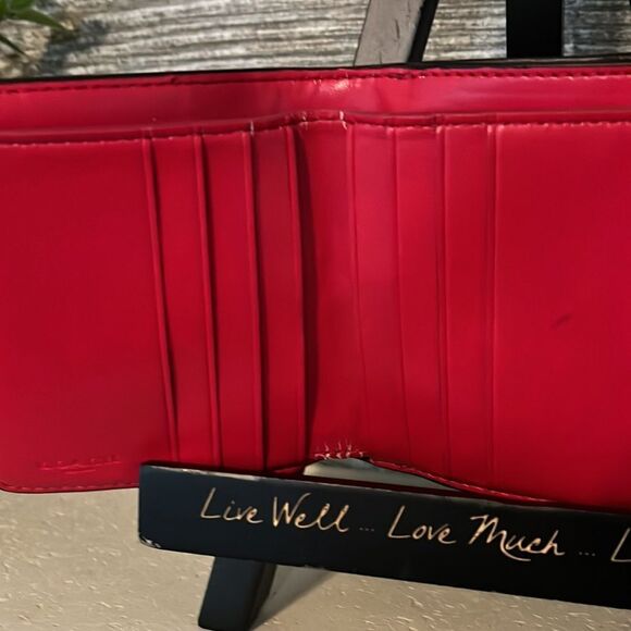 Coach Small Wallet in Signature Canvas Print & Colourblock - Picture 5 of 15